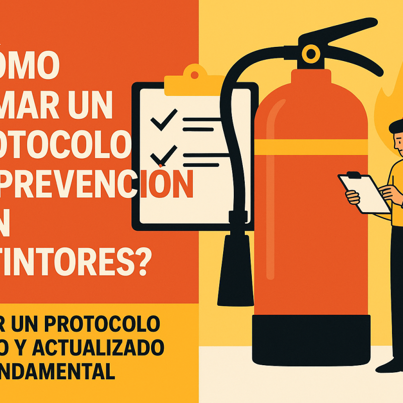 ¿Cómo armar un protocolo de prevención con extintores?