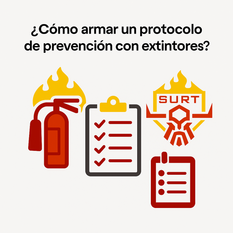 ¿Cómo armar un protocolo de prevención con extintores?
