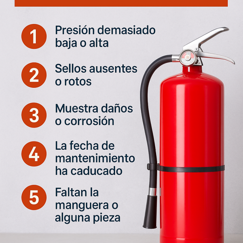 5 señales de que tus extintores no están operativos (y cómo detectarlas a tiempo)